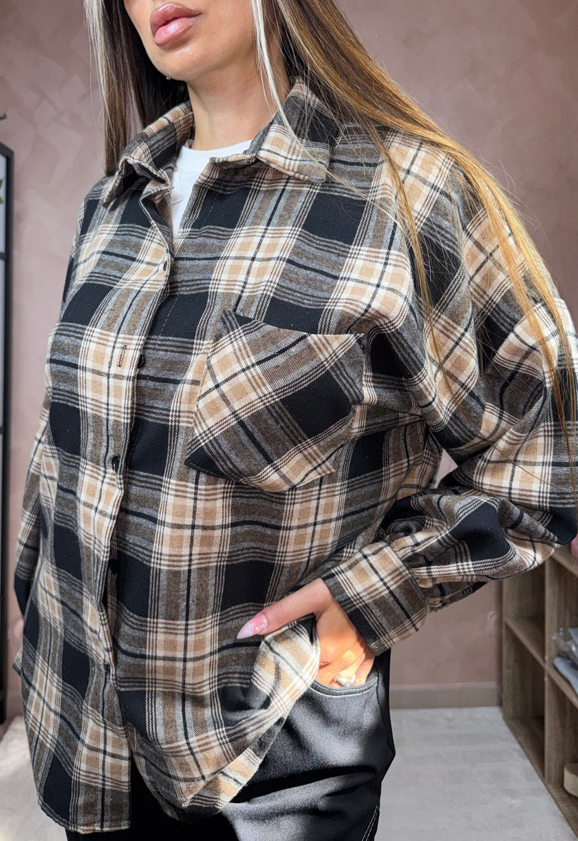 Camicia Tartan Over