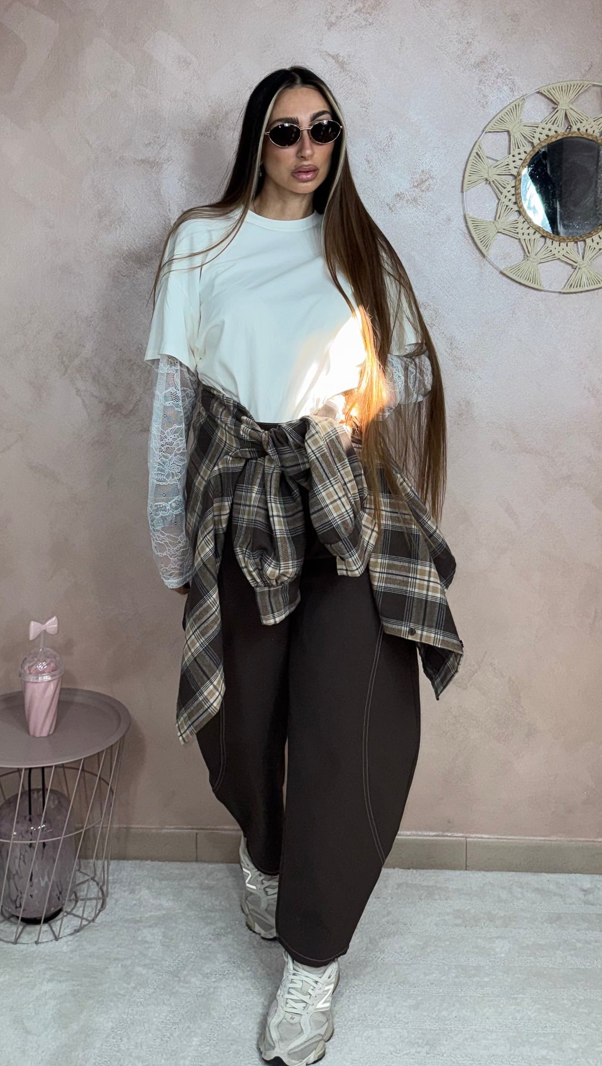 Camicia Tartan Over