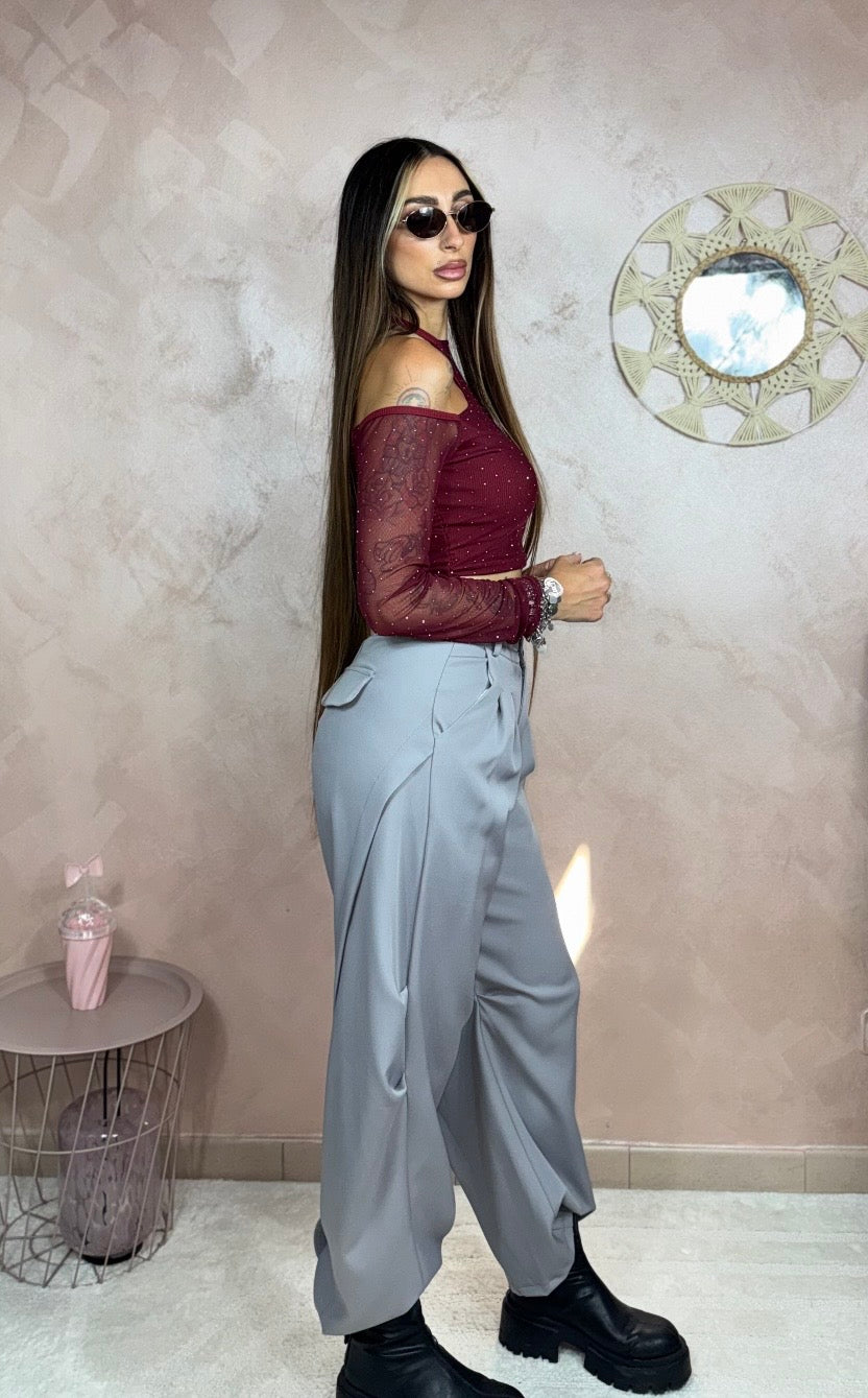 Maglia Evelyn Bordeaux