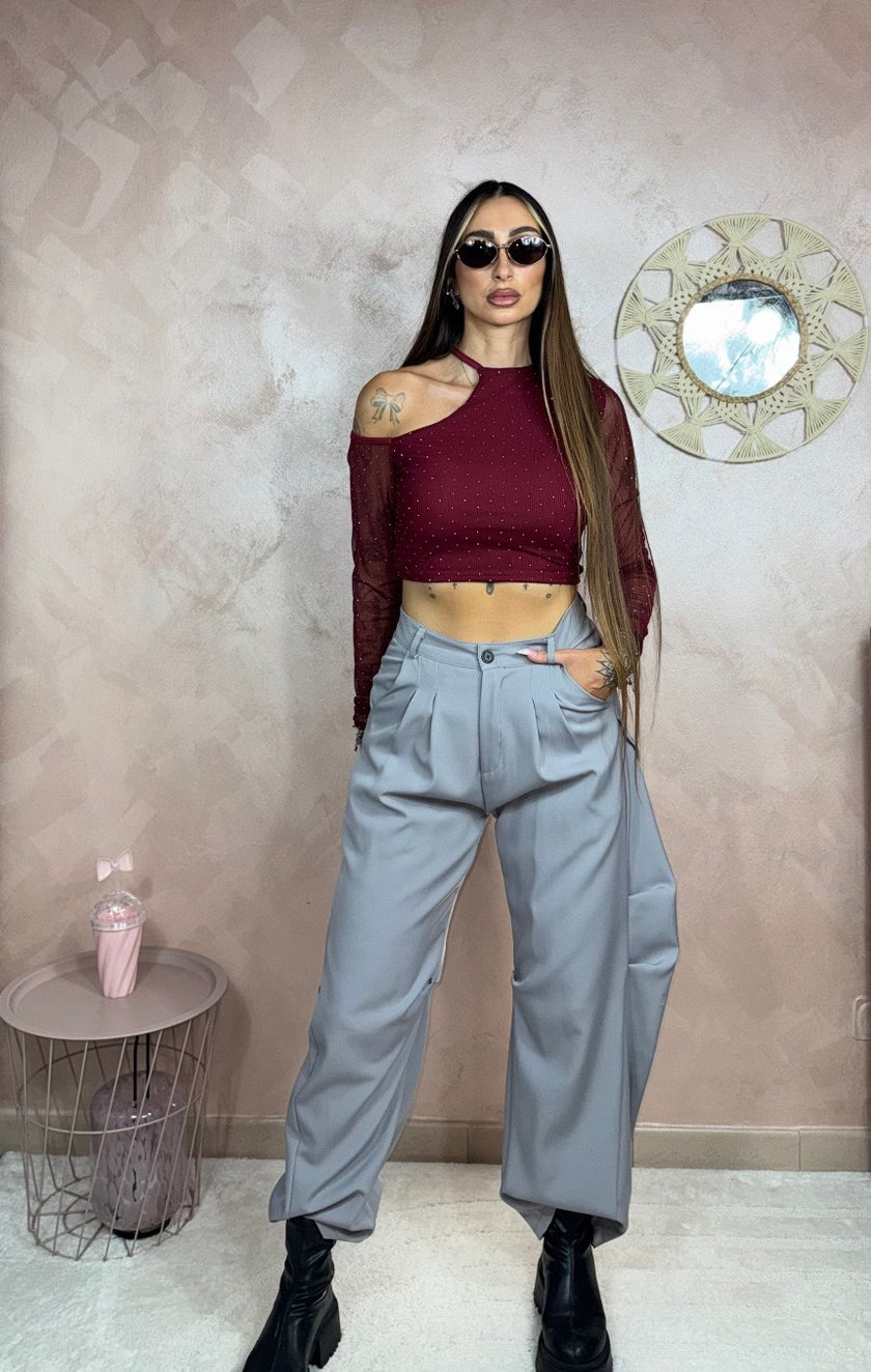 Maglia Evelyn Bordeaux