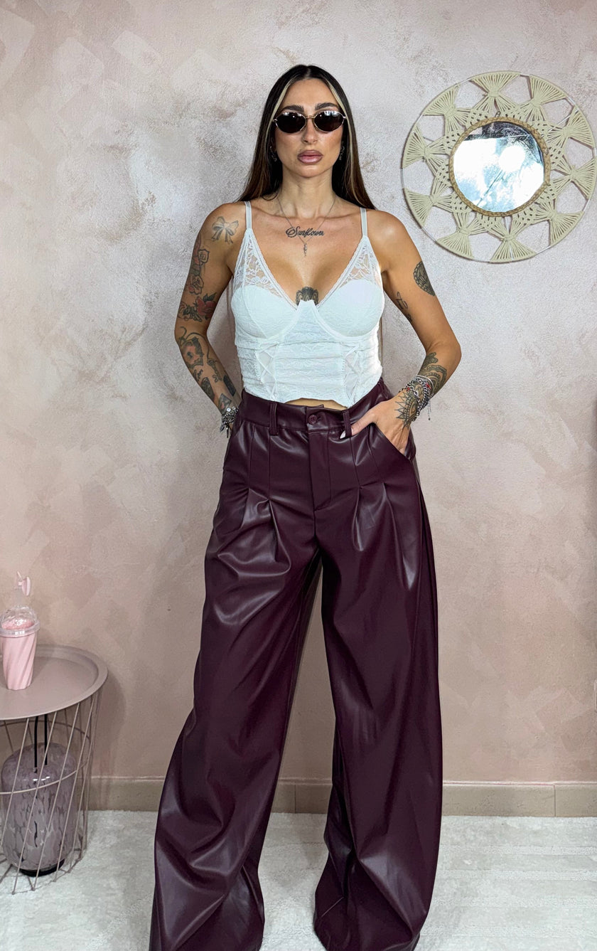 Pantalone Urban Eco Burgundy