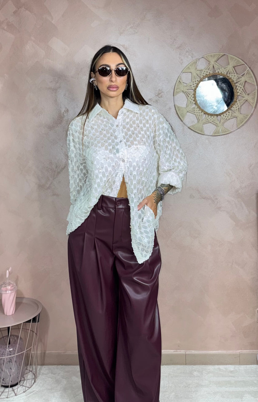 Camicia Diamante Over