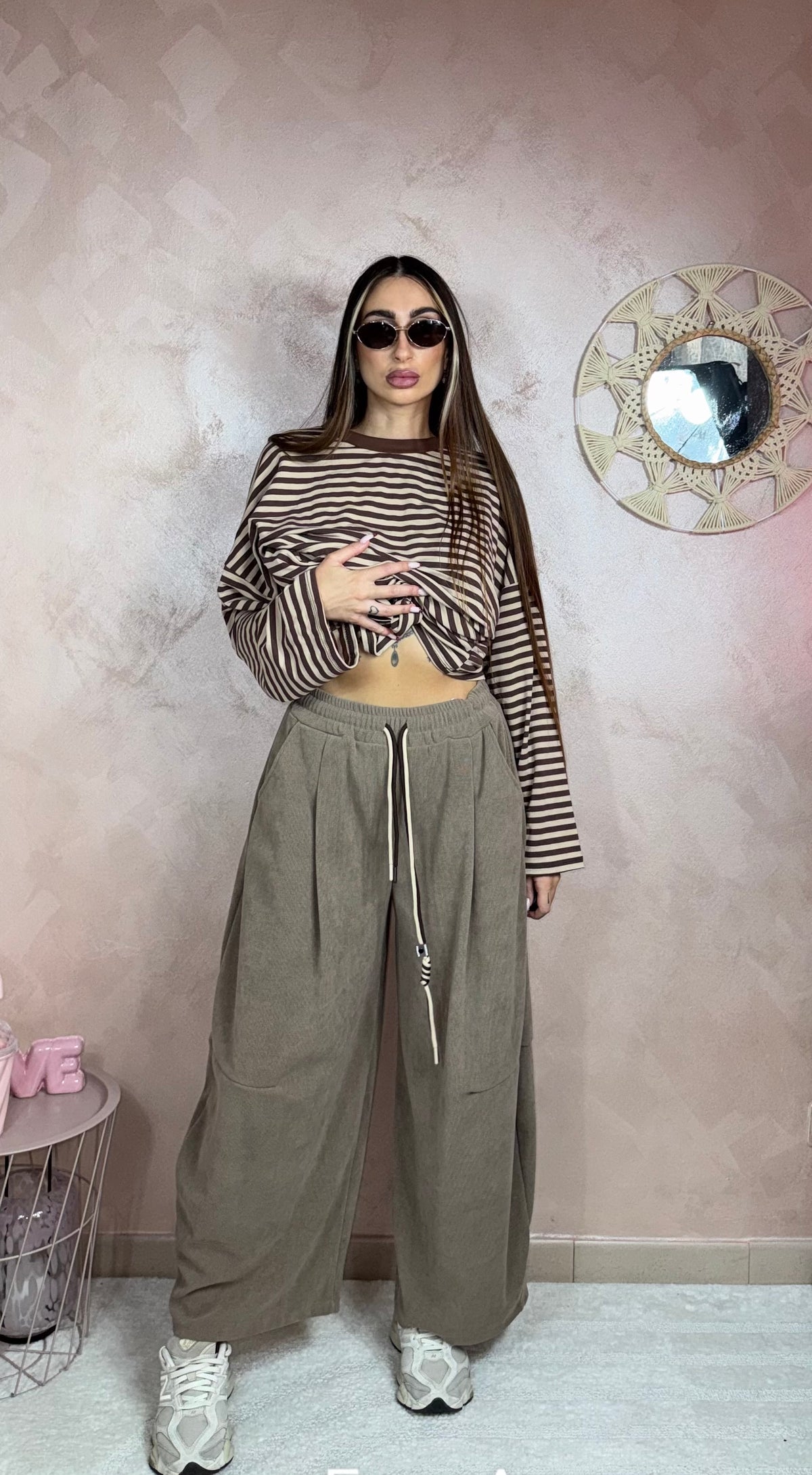 Pantalone Velluto Balloon