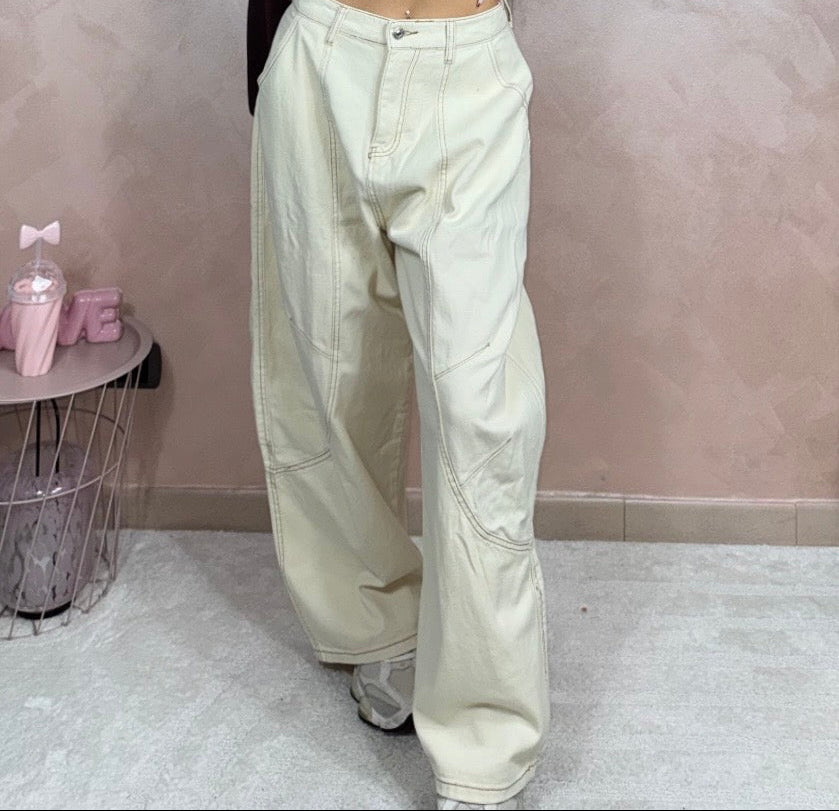 Jeans Balloon Ivory