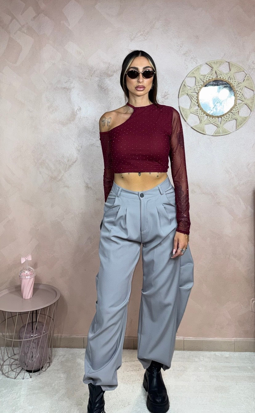 Maglia Evelyn Bordeaux