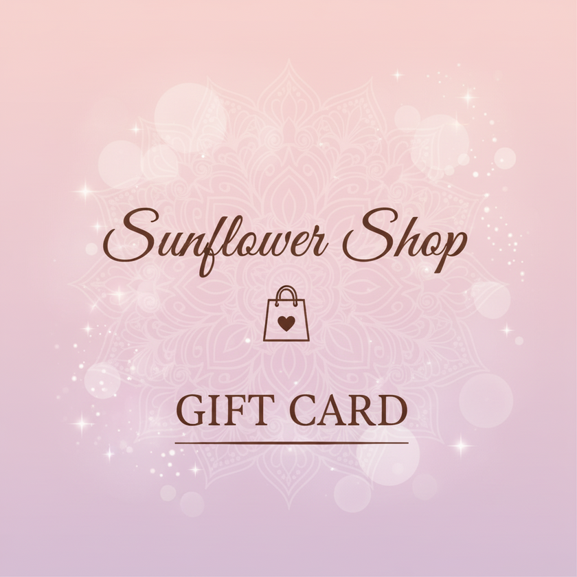 Gift Card Sunflower Shop